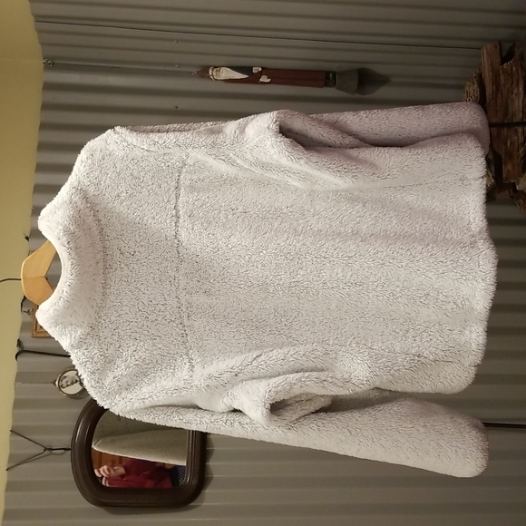 Columbia XL women's plush fleece jacket full zip 2 pockets polyester Like new - Picture 2 of 10